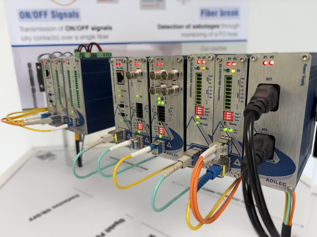Sistemas de comunicación por fibra óptica industrial para entornos donde el cobre falla